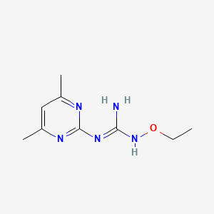 Guanidine, 1-(4,6-dimethylpyrimidine-2-yl)-3-ethoxy-