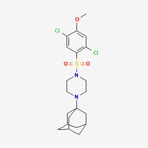 1-(Adamantan-1-YL)-4-(2,5-dichloro-4-methoxybenzenesulfonyl)piperazine