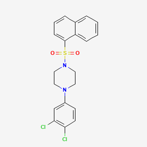 4-(3,4-Dichlorophenyl)-1-(naphthylsulfonyl)piperazine