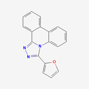 3-(Furan-2-yl)-[1,2,4]triazolo[4,3-f]phenanthridine