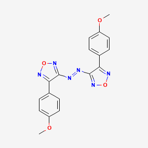 3,3'-(E)-diazene-1,2-diylbis[4-(4-methoxyphenyl)-1,2,5-oxadiazole]