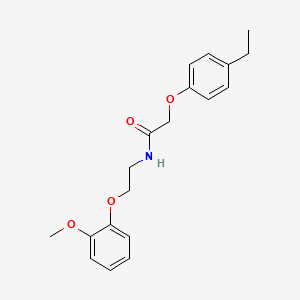 2-(4-ethylphenoxy)-N-[2-(2-methoxyphenoxy)ethyl]acetamide