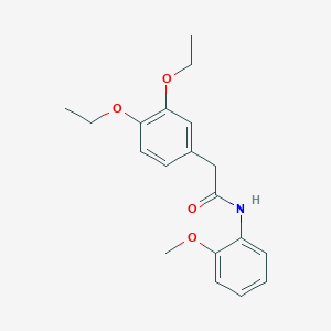 2-(3,4-diethoxyphenyl)-N-(2-methoxyphenyl)acetamide