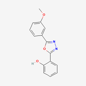 2-[5-(3-Methoxyphenyl)-1,3,4-oxadiazol-2-yl]phenol