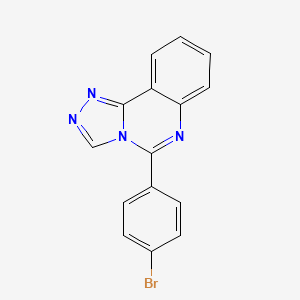 5-(4-Bromophenyl)-[1,2,4]triazolo[4,3-c]quinazoline