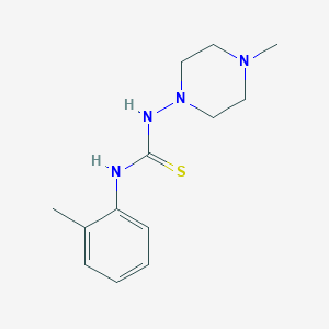 1-(2-Methylphenyl)-3-(4-methylpiperazin-1-yl)thiourea