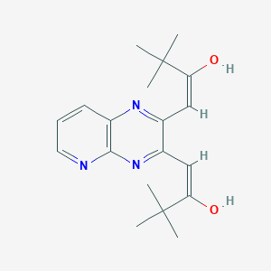 1-[2-(3,3-Dimethyl-2-oxo-butylidene)-1,4-dihydro-2H-pyrido[2,3-b]pyrazin-3-ylidene]-3,3-dimethyl-butan-2-one