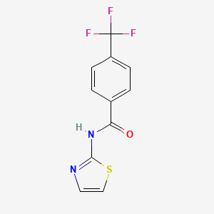 N-(1,3-Thiazol-2-yl)-4-(trifluoromethyl)benzamide