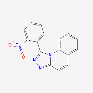 1-(2-Nitrophenyl)-[1,2,4]triazolo[4,3-a]quinoline