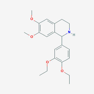 1-(3,4-Diethoxyphenyl)-6,7-dimethoxy-1,2,3,4-tetrahydroisoquinoline