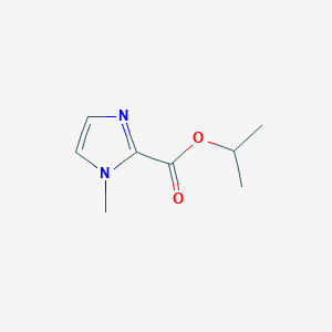 molecular formula C8H12N2O2 B115122 Isopropyl 1-methyl-1H-imidazole-2-carboxylate CAS No. 154475-18-0
