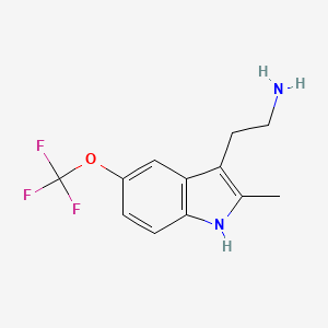 2-[2-methyl-5-(trifluoromethoxy)-1H-indol-3-yl]ethanamine