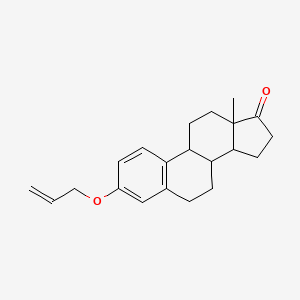 molecular formula C21H26O2 B11512266 3-(Prop-2-en-1-yloxy)estra-1,3,5(10)-trien-17-one 