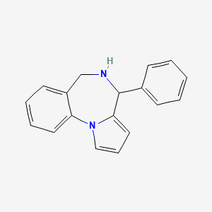 4-phenyl-5,6-dihydro-4H-pyrrolo[1,2-a][1,4]benzodiazepine