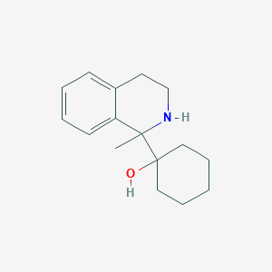 1-(1-Methyl-1,2,3,4-tetrahydroisoquinolin-1-yl)cyclohexanol