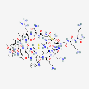 molecular formula C106H179N33O24S4 B1151254 Tertiapin LQ 