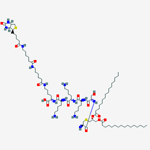 molecular formula C87H162N14O16S2 B1151257 Pam2CSK4 Biotin 