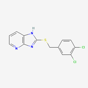 2-[(3,4-Dichlorobenzyl)sulfanyl]-3H-imidazo[4,5-b]pyridine