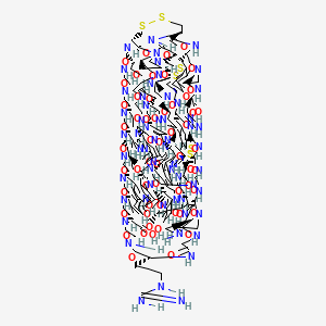 molecular formula C210H297N57O56S6 B1151263 血液抑制物质 1 