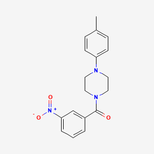 1-(4-Methylphenyl)-4-(3-nitrobenzoyl)piperazine