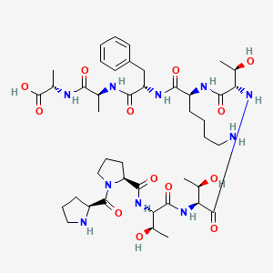 molecular formula C43H68N10O13 B1151273 Acein 