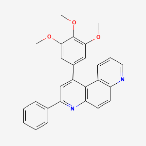 3-Phenyl-1-(3,4,5-trimethoxyphenyl)-4,7-phenanthroline