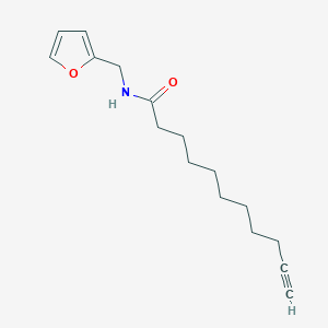 N-(furan-2-ylmethyl)undec-10-ynamide