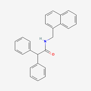 N-(naphthalen-1-ylmethyl)-2,2-diphenylacetamide