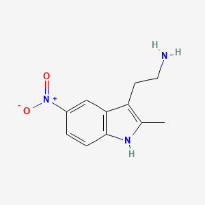 2-(2-methyl-5-nitro-1H-indol-3-yl)ethanamine