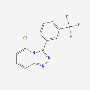 5-Chloro-3-[3-(trifluoromethyl)phenyl]-[1,2,4]triazolo[4,3-a]pyridine