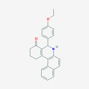 5-(4-Ethoxy-phenyl)-2,3,5,6-tetrahydro-1H-benzo[a]phenanthridin-4-one