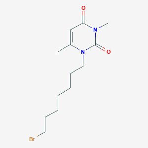 1-(7-bromoheptyl)-3,6-dimethyl-2,4(1H,3H)-pyrimidinedione