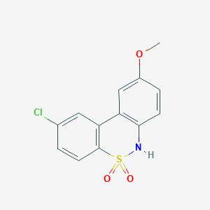 2-Chloro-9-methoxy-6H-dibenzo[c,E][1,2]thiazine 5,5-dioxide