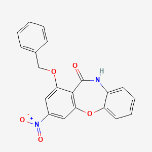 1-(Benzyloxy)-3-nitrodibenzo[b,f][1,4]oxazepin-11(10H)-one