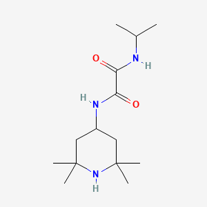 N-(propan-2-yl)-N'-(2,2,6,6-tetramethylpiperidin-4-yl)ethanediamide