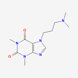 7-[3-(dimethylamino)propyl]-1,3-dimethyl-3,7-dihydro-1H-purine-2,6-dione