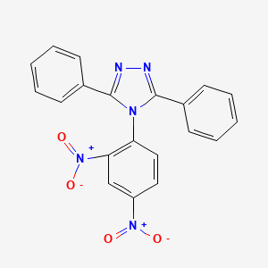 4-(2,4-dinitrophenyl)-3,5-diphenyl-4H-1,2,4-triazole