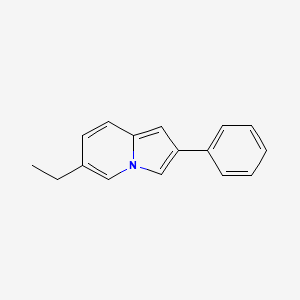 6-Ethyl-2-phenylindolizine