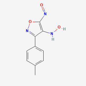 3-p-Tolyl-isoxazole-4,5-dione dioxime