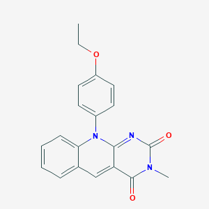 10-(4-ethoxyphenyl)-3-methylpyrimido[4,5-b]quinoline-2,4(3H,10H)-dione