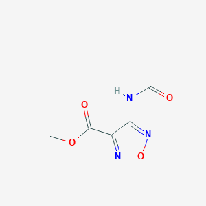 Methyl 4-acetamido-1,2,5-oxadiazole-3-carboxylate