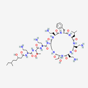 molecular formula C56H98N16O14  xH2SO4 (lot specific) B1151480 多粘菌素 B6 