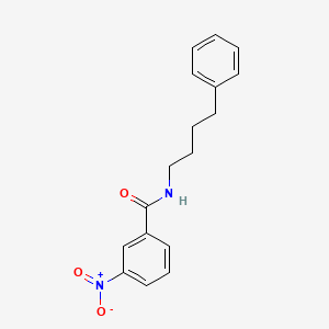 3-nitro-N-(4-phenylbutyl)benzamide