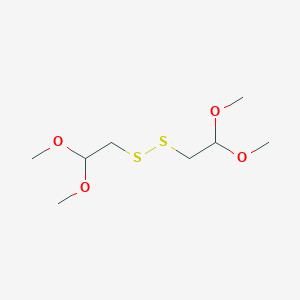 molecular formula C8H18O4S2 B115149 2,2,2',2'-四甲氧基乙基二硫化物 CAS No. 15890-65-0