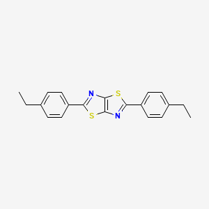 2,5-Bis(4-ethylphenyl)-1,3-thiazolo[5,4-d]1,3-thiazole