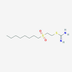 Isothiourea, 2-(2-octylsulfonyl)ethyl-