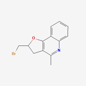 2-(Bromomethyl)-4-methyl-2,3-dihydrofuro[3,2-c]quinoline