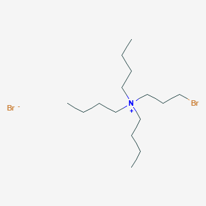 3-Bromopropyl(tributyl)azanium;bromide