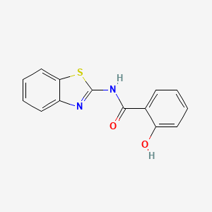 Benzamide, N-2-benzothiazolyl-2-hydroxy-