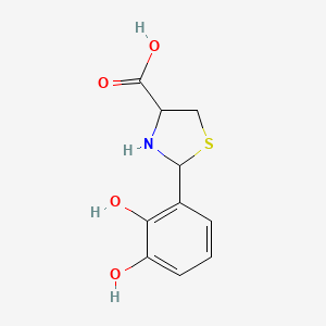 2-(2,3-Dihydroxyphenyl)-1,3-thiazolidine-4-carboxylic acid